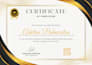 design a professional certificate with verification qr code